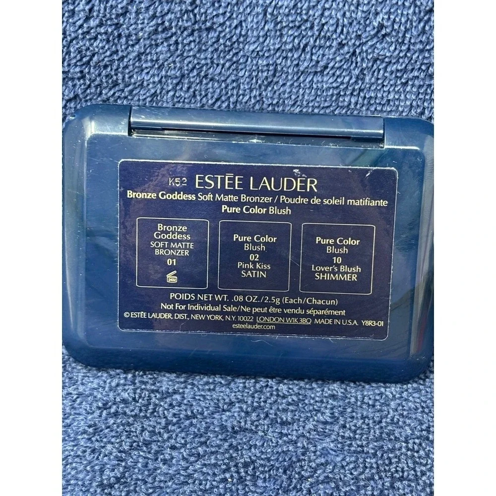 Estee Lauder PURE COLOR BLUSH / 02 PINK KISS / 01 Matte Bronzer / 10 Pure Lovers